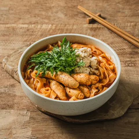 오봉집 알곤이칼국수 메뉴 사진