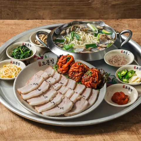 오봉집 보쌈실속세트 메뉴 사진