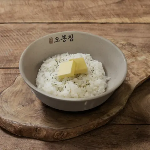 오봉집 버터밥 메뉴 사진