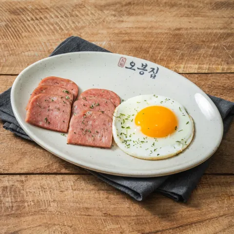 오봉집 들기름햄후라이 메뉴 사진