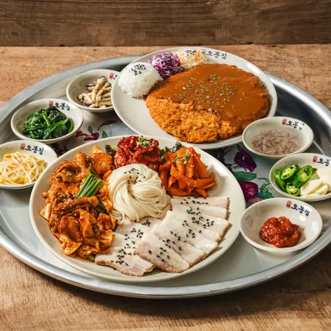 오봉집 제육한상 메뉴 사진