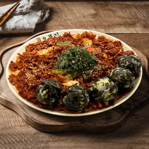 오봉집 직화오돌뼈주먹밥 메뉴 사진