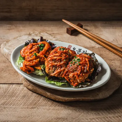 오봉집 김치추가 메뉴 사진