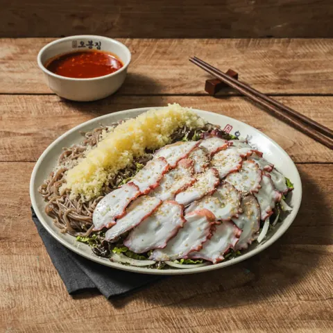 오봉집 문어모밀 메뉴 사진