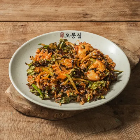 오봉집 문어모밀비빔밥 메뉴 사진