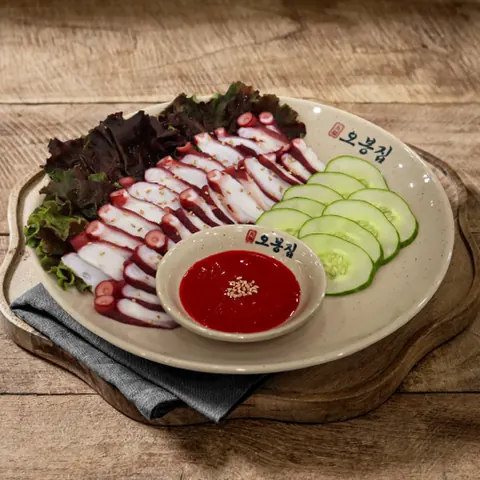 오봉집 문어숙회 메뉴 사진