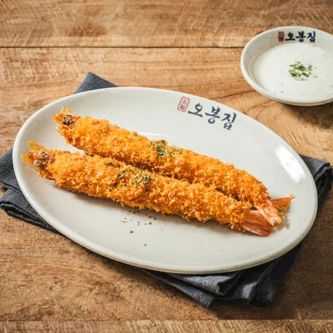 오봉집 새우튀김 2pc 메뉴 사진