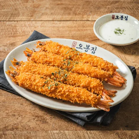 오봉집 새우튀김 4pc 메뉴 사진