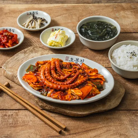 오봉집 1인 낙지볶음 메뉴 사진